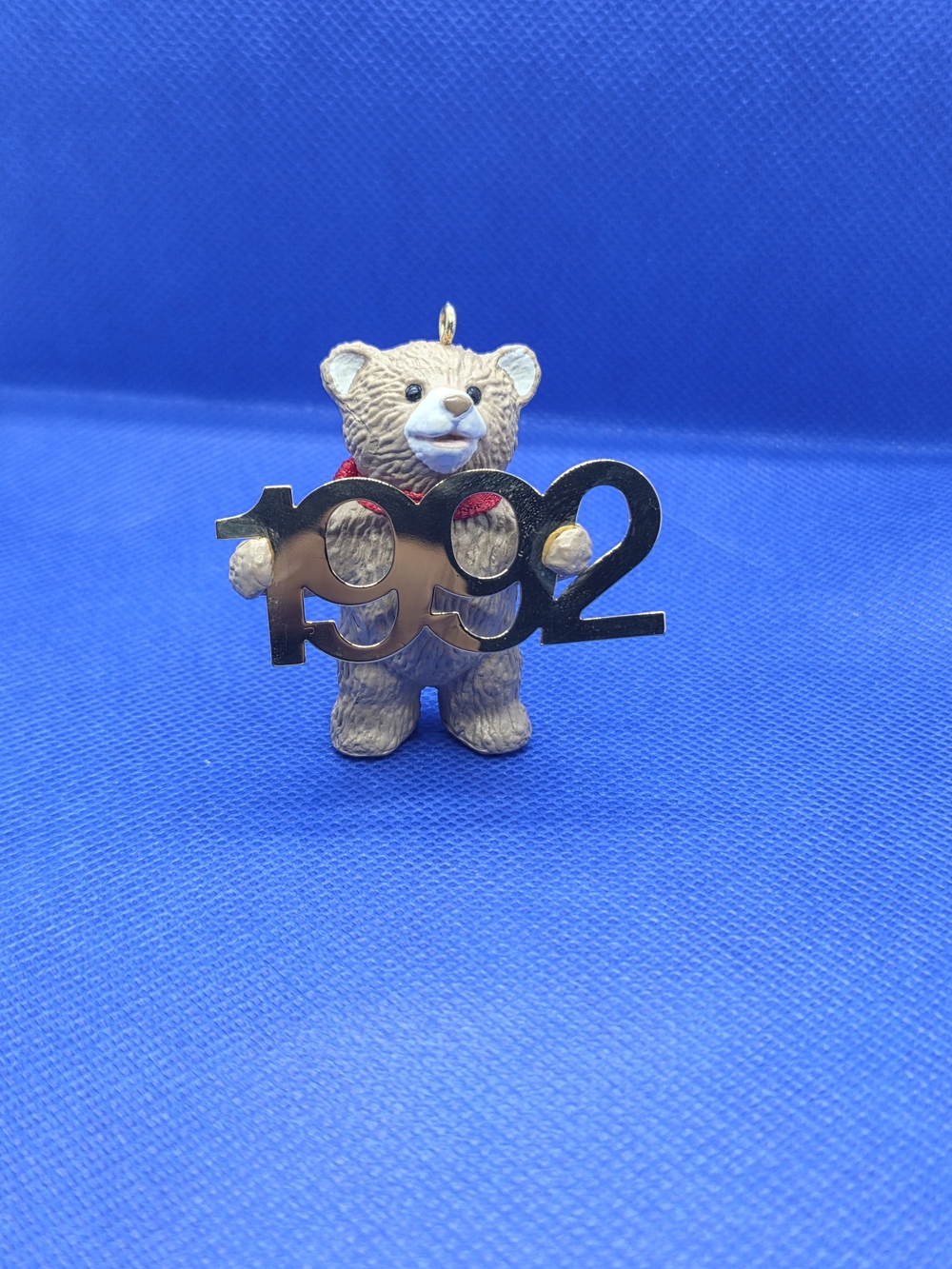Hallmark Brown Teddy Bear 1992 Ornament